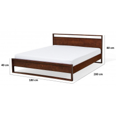 Ліжко в стилі LOFT (Bed-005) Дніпро