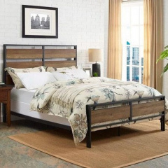 Ліжко в стилі LOFT (Bed-053) Київ