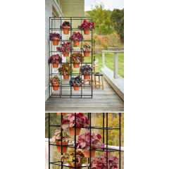 Стелаж для квітів у стилі LOFT (Support for Flowers-47) Черкаси