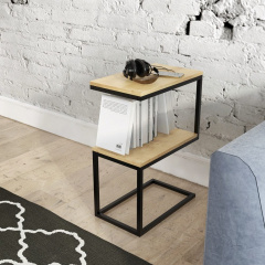 Приставной столик в стиле LOFT (Table-937) Чугуев