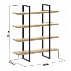 Настінна полиця в стилі LOFT (Wall Shelf-38) Умань
