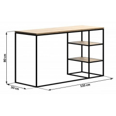 Письмовий стіл в стилі LOFT (Office Table-099) Виноградів