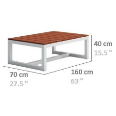 Журнальний столик у стилі LOFT (Table-613) Київ