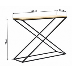 Консоль для дома в стиле LOFT (Console - 080) Полтава