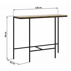 Консоль для дома в стиле LOFT (Console - 003) Кропивницький