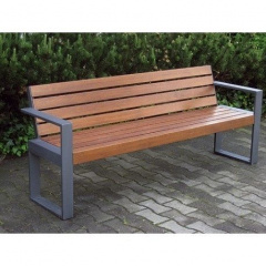 Скамейка парковая в стиле LOFT (Street Bench - 07) Тернополь