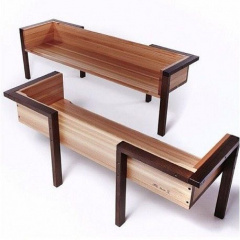 Лавочка парковая в стиле LOFT (Street Bench - 17) Ужгород