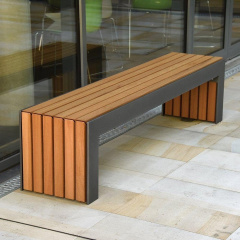 Скамейка садовая в стиле LOFT (Street Bench - 31) Днепр