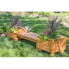 Садовая лавочка в стиле LOFT (Street Bench - 40) Обухів
