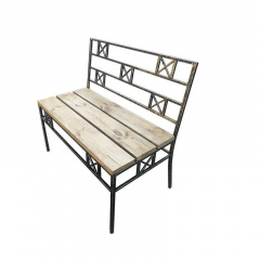 Скамейка парковая стиле LOFT (Street Bench - 41) Ужгород