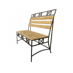 Скамейка парковая стиле LOFT (Street Bench - 43) Ужгород