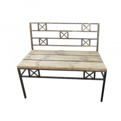 Скамейка парковая стиле LOFT (Street Bench - 41) Ужгород