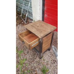 Прикроватная тумба в стиле LOFT (Table - 360) Ізюм