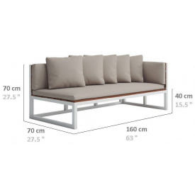 Модульний диван в стилі LOFT (Sofa-02)