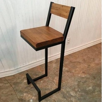 Барний стілець в стилі LOFT (Bar Stool - 18)
