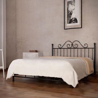 Ліжко в стилі LOFT (Bed-079)