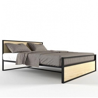 Ліжко в стилі LOFT (Bed-052)