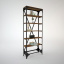 Стелаж для зберігання в стилі LOFT (Rack-065) Тернопіль