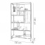 Стеллаж для хранения в стиле LOFT (Rack - 228) Киев