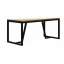 Обеденный стол в стиле LOFT 1200Х900х750 (Table - 060) Одесса