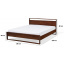 Ліжко в стилі LOFT (Bed-005) Дніпро