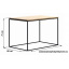 Обідній стіл в стилі LOFT 1800x800x750 (Table-199) Черкаси