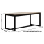 Cтол обеденный в стиле LOFT (Table-110) Киев