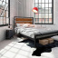Ліжко в стилі LOFT (Bed-064) Київ