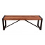 Скамейка парковая в стиле LOFT (Street Bench - 25) Ровно