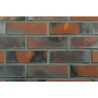 Клінкерна цегла 7554 Norderney rot-bunt-Schmolz