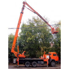 Аренда автовышки АП 35 м