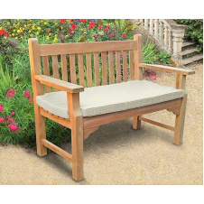 Лавочка со спинкой 1240 х 670 мм от производителя Garden park bench 01