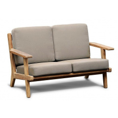 Крамниця зі спинкою 1400 х 880 мм від виробника Garden park bench 03 Долина