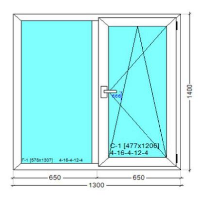Сколько весит пластиковое окно. Окно 1300x1300. Окно 1300*1400 мм цена. Окна 1400 на 1400 двухкамерные цена.