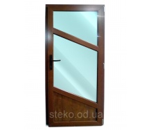 Пластикові міжкімнатні двері Steko ламінація з обох сторін