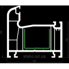 Двух-створчатые Пластиковые входные двери Steko 1500x2050 Первомайск
