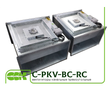 Вентилятор для прямоугольных каналов C-PKV-BC-60-35-4-220-RC