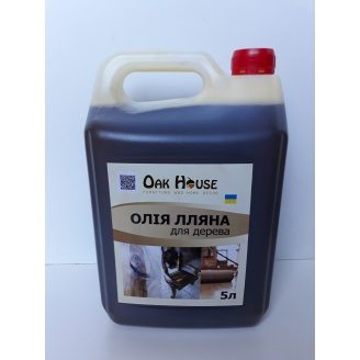 Льняное масло для деревяных изделий 10 л Oak House