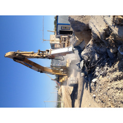 Аренда гусеничного экскаватора Caterpillar 320 Bl 1,5 м3 с гидромолотом 1800 кг Луцк