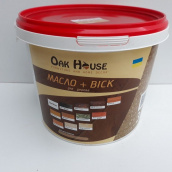 Масло-віск Oak House для обробки деревини 3 л палісандр