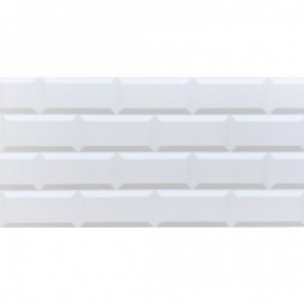 Керамічна плитка Casa Ceramica Metropole Matt White K-39 (Plain White) 30x60 см
