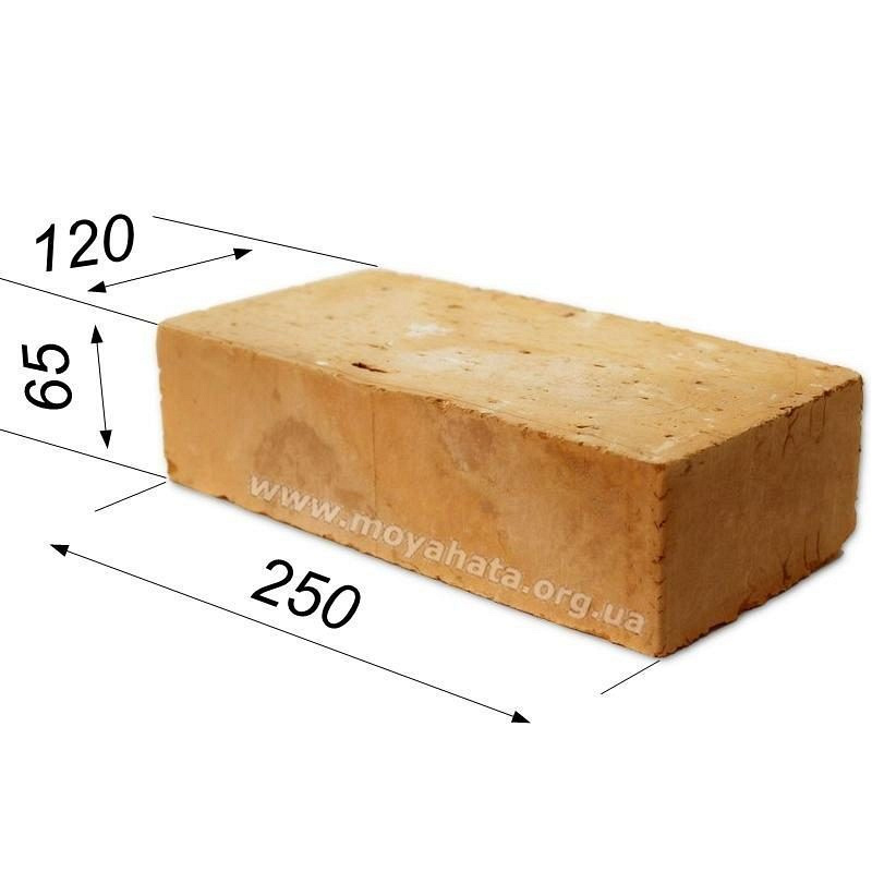 Размеры шамотного кирпича для печи