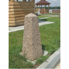 Столб парковочный Шестигранный 670 мм мраморная крошка Черкассы