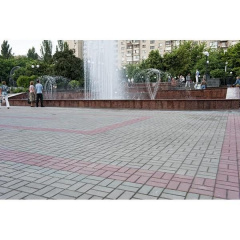 Тротуарная плитка UNIGRAN Кирпич стандарт серая 200х100х60 мм Ровно