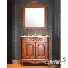 Комплект мебели для ванной комнаты Godi TG-06 канадский дуб, коричневый Винница