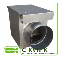Канальний нагрівач повітря водяний C-KVN-К-200 Київ