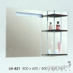 Зеркало для ванной с подсветкой H2O LH-821 Ровно