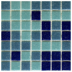 Мозаїка скляна Stella di Mare R-MOS A323537 на сітці 327x327x4 мм Луцьк