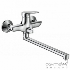 Змішувач для ванни одноважільний з довгим виливом Imprese Praha 35030 new