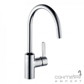 Кухонний змішувач з висувним душем SystemCeram Bingo Star shower 10082 Хром